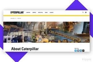 Caterpillar B2B sales example