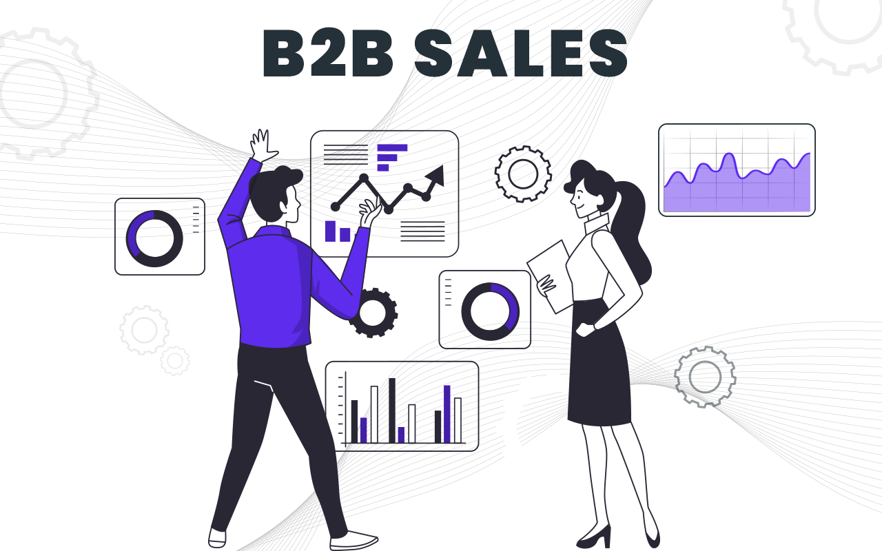 What is B2B sales — overview diagram